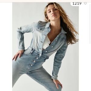 Free People CRVY scandalous coveralls BNWT
